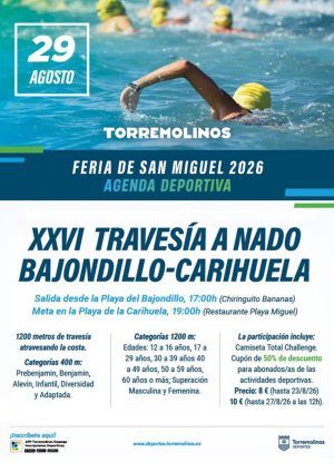 cartel_XXVI-Travesía-a-Nado-Bajondillo-Carihuela-torremolinos-2026